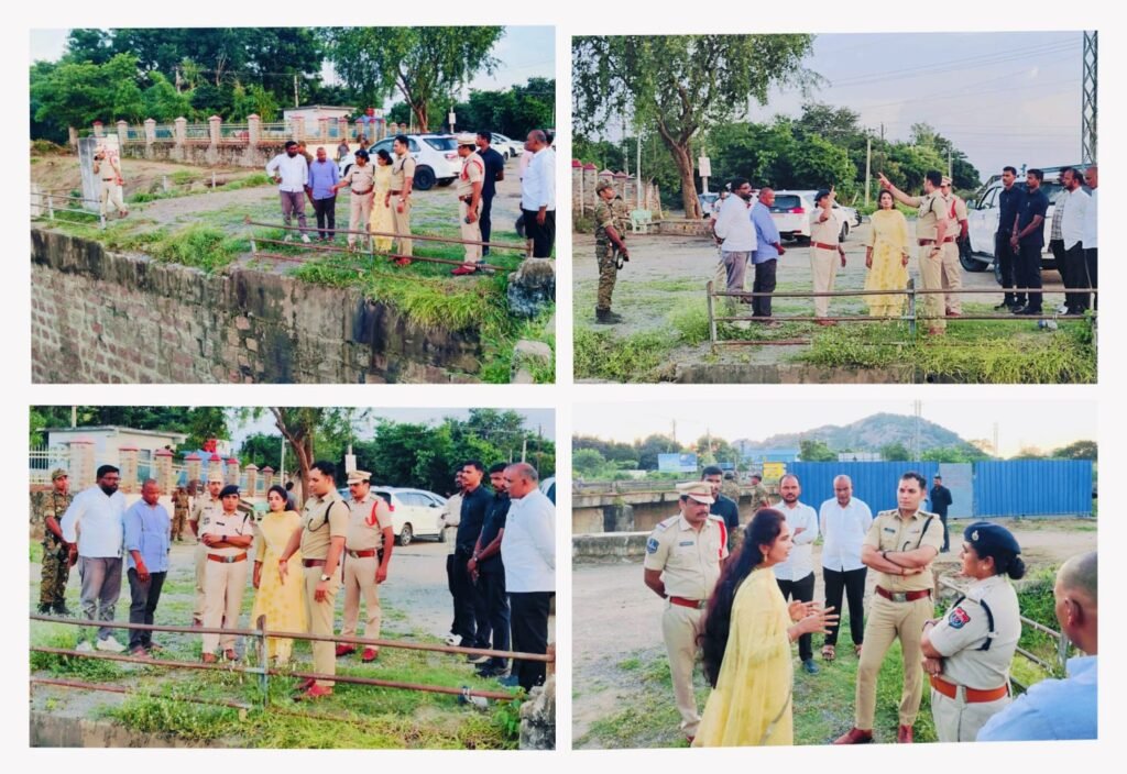 వినాయక నిమజ్జన ఏర్పాట్లను పరిశీలించిన సిపి, చైర్ పర్సన్ సుహాసిని