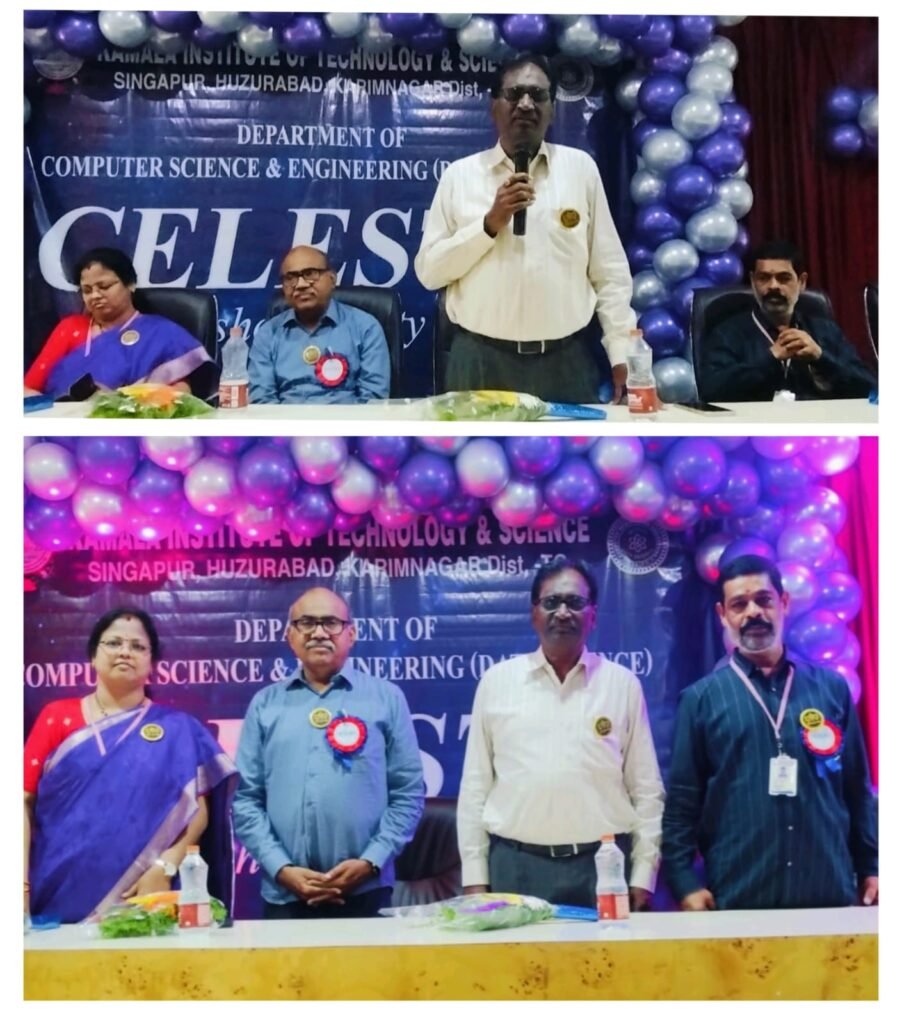 నేర్చుకోవటం అలవాటు చేసుకోవాలి. – కిట్స్ ప్రిన్సిపాల్ డాక్టర్ కె. శంకర్