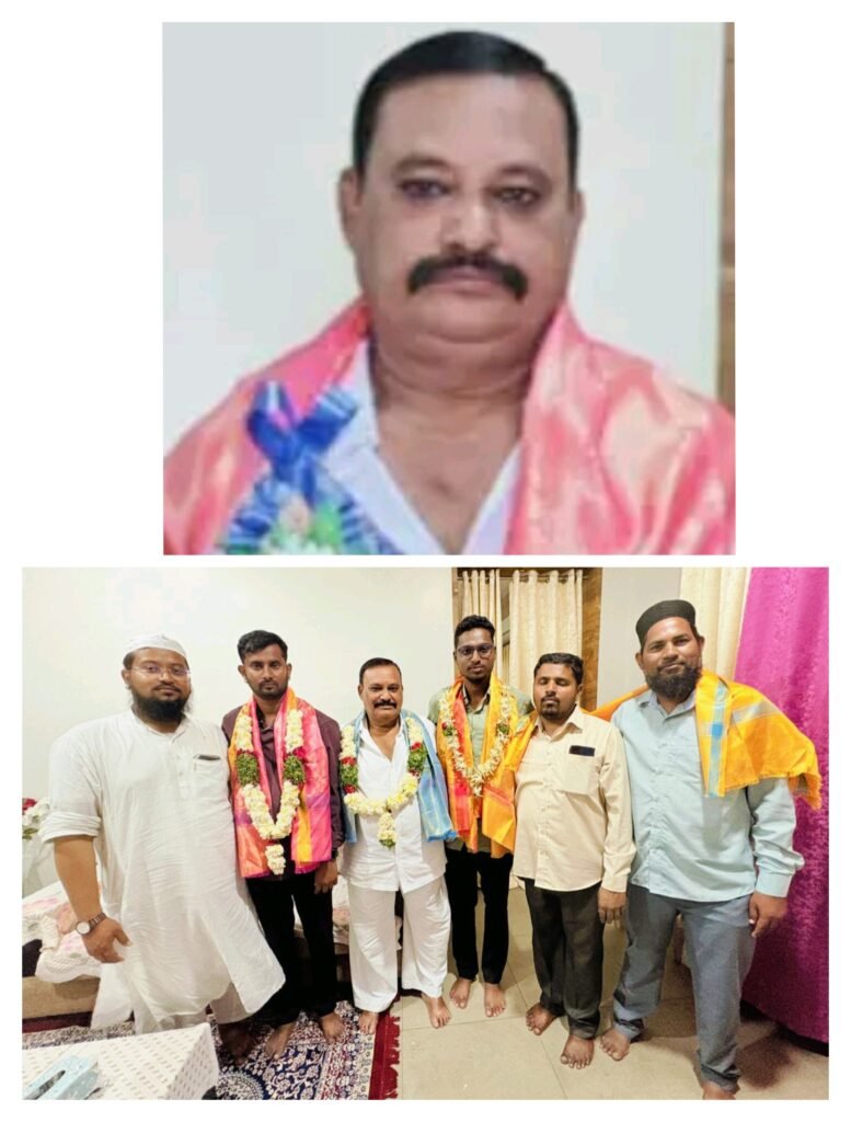జామే మస్జిద్ ఈద్గా కబ్రిస్తాన్ మేనేజ్మెంట్ కమిటీ అధ్యక్షులు గా ముజాహిద్ హుస్సేన్