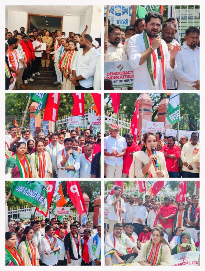 ప్రజల మద్దతు లేకనే బీజేపీ ‘ఓటు చోరీ’కి పాల్పడుతోంది: వొడితల ప్రణవ్